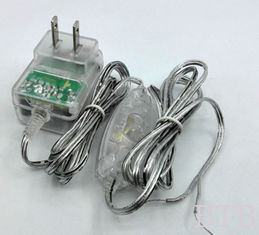 الصين محول الشفافية 12V 1A 24V 0.5A 5V 1A 5v 2a الحالة الشفافية مع 304 مفتاح على كابل DC المزود