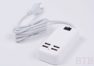 الصين محول طاقة شاحن السفر العالمي U / US / UK وصلة عالمية 30W 4 منافذ USB السفر المنزل محول طاقة شاحن الحائط المزود