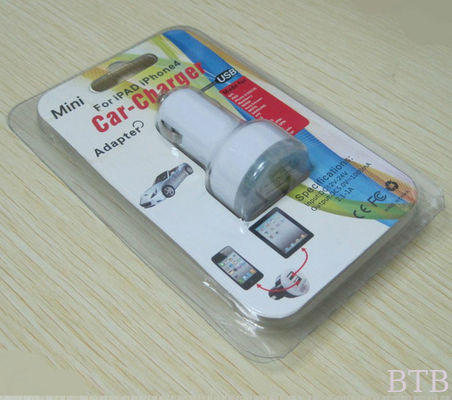 1A و 2.1A شاحن سيارة USB مزدوج المزود