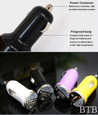 1A و 2.1A شاحن سيارة USB مزدوج المزود