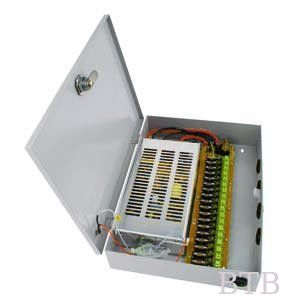 4ch 6 قناة 9ch 10ch 12ch 18ch 12v و 24v CCTV مصدر الطاقة غير قابل للانقطاع المزود
