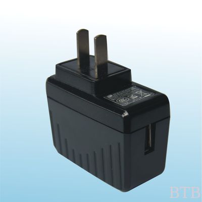 LVD FCC ROHS EMC CE UL معتمدة - منفذ USB واحد -2.1A 5V المزود