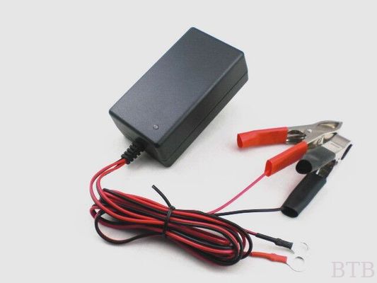 استخدام بطارية قياسية ونوع كهربائي 24V 500mA شاحن بطارية حمض الرصاص sild acid batte المزود