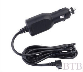 لون أسود 5V2A شاحن سيارة micro usb مع كابل RDS-TMC (قناة رسالة المرور1) المزود