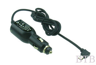 لون أسود 5V2A شاحن سيارة micro usb مع كابل RDS-TMC (قناة رسالة المرور1) المزود