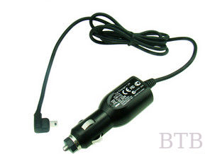 لون أسود 5V2A شاحن سيارة micro usb مع كابل RDS-TMC (قناة رسالة المرور1) المزود