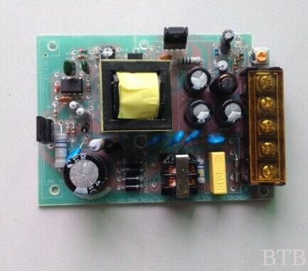 12v 3a علبة معدنية مفتوحة الإطار تغيير مصدر الطاقة pcb المزود