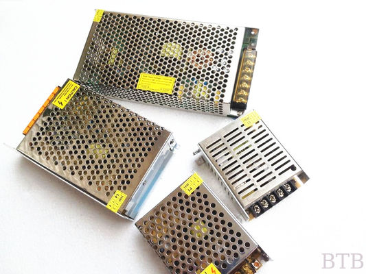 معتمد CE ROHS مصدر طاقة واحد 200W LED 5V 40A مصدر طاقة التبديل الصناعي / المعدن المزود