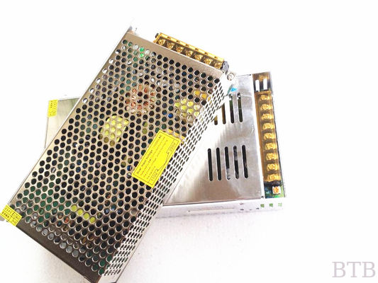 معتمد CE ROHS مصدر طاقة واحد 200W LED 5V 40A مصدر طاقة التبديل الصناعي / المعدن المزود