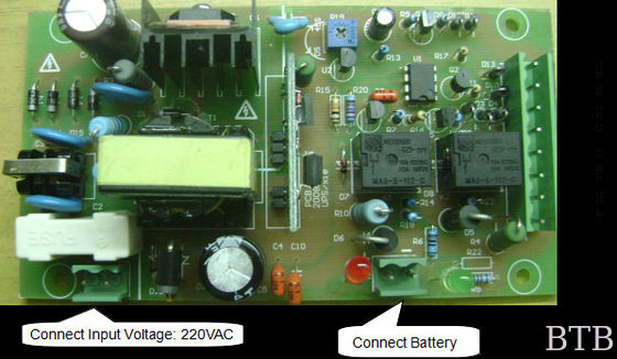 12V / 5A لوحة إمدادات الطاقة للإنذار المنزلي المزود