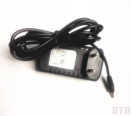 12V2A مكيّف KC شهادة كابل DC 1.5METER.AWG24DC وصلة:5.5/2.1MM المزود