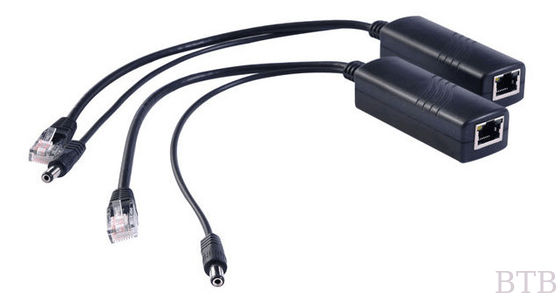 2 قطعة / الكثير من الطاقة عبر Ethernet POE Splitter 12V 2A POE Adapter للكاميرات IP المزود