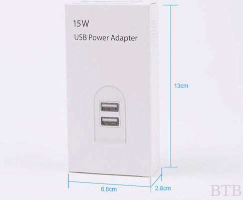 شاحن سفر مزدوج USB 5V 1A 2.1A USB المزود