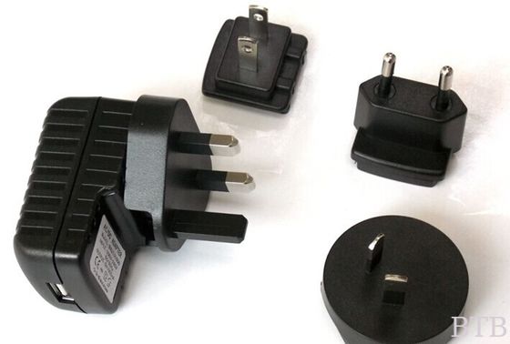 معتمد من قبل CE 12V 1A 12W زاوية مستقيمة مصدر الطاقة المتردد / محول AC DC / محول الطاقة المتبادل المزود