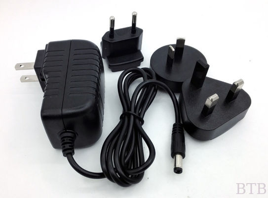 CE RoHS FCC 12V 1.5A 6V 200MA 14v 500ma 13V 6A محول الطاقة المتبادل المزود
