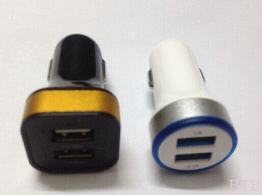 شاحن سيارة رصاصة USB المزود