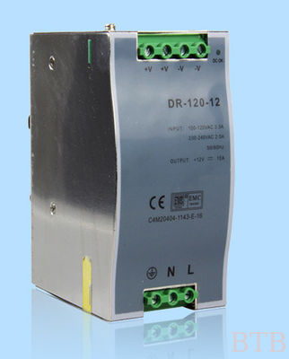 إمدادات الطاقة التبديلية DIN-Rail 120W 12V 5V 24V المزود