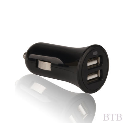 شاحن سيارة هاتف ذكي 5 فولت مزدوج الموانئ usb QC 3.0 شاحن سيارة شحن سريع USB واحد للهاتف الخلوي 6 6s 7 7s المزود