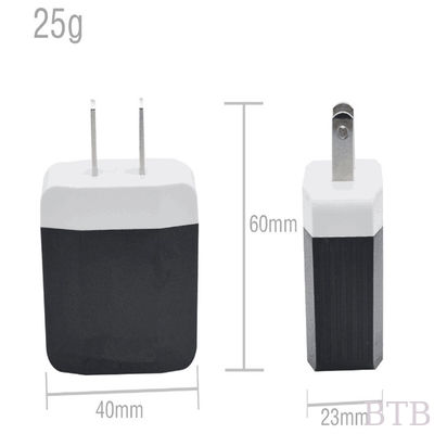 5 فولت 1.2A شاحن USB مزدوج أرخص سعر مخزون شاحن أرخص عينة مجانية محول الطاقة المزود
