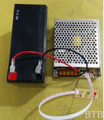 مصدر طاقة 12v 3a 5a مع بطارية احتياطية شاحن بطارية أوتوماتيكي لجهاز التحكم في الوصول المزود