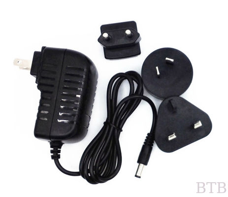 محول 5W 12W 18W 24W 36W قابل للتبديل المقبس الحائط كمية محول الطاقة CE FCC ROHS UL GS SAA المزود